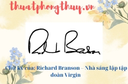 Chữ ký phong thủy cho CEO/Founder – Khai mở thiên mệnh lãnh đạo